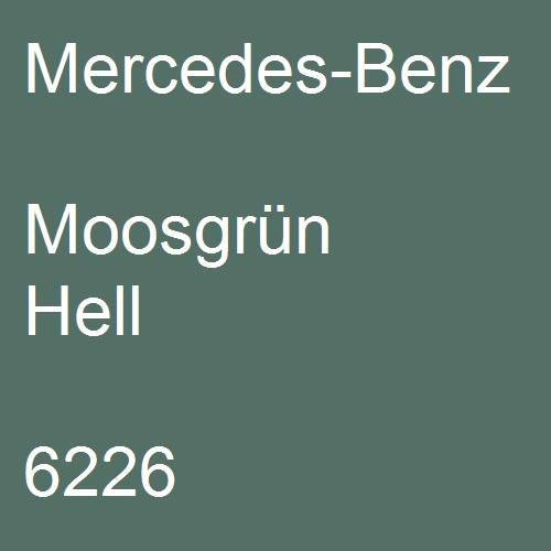 Mercedes-Benz, Moosgrün Hell, 6226.